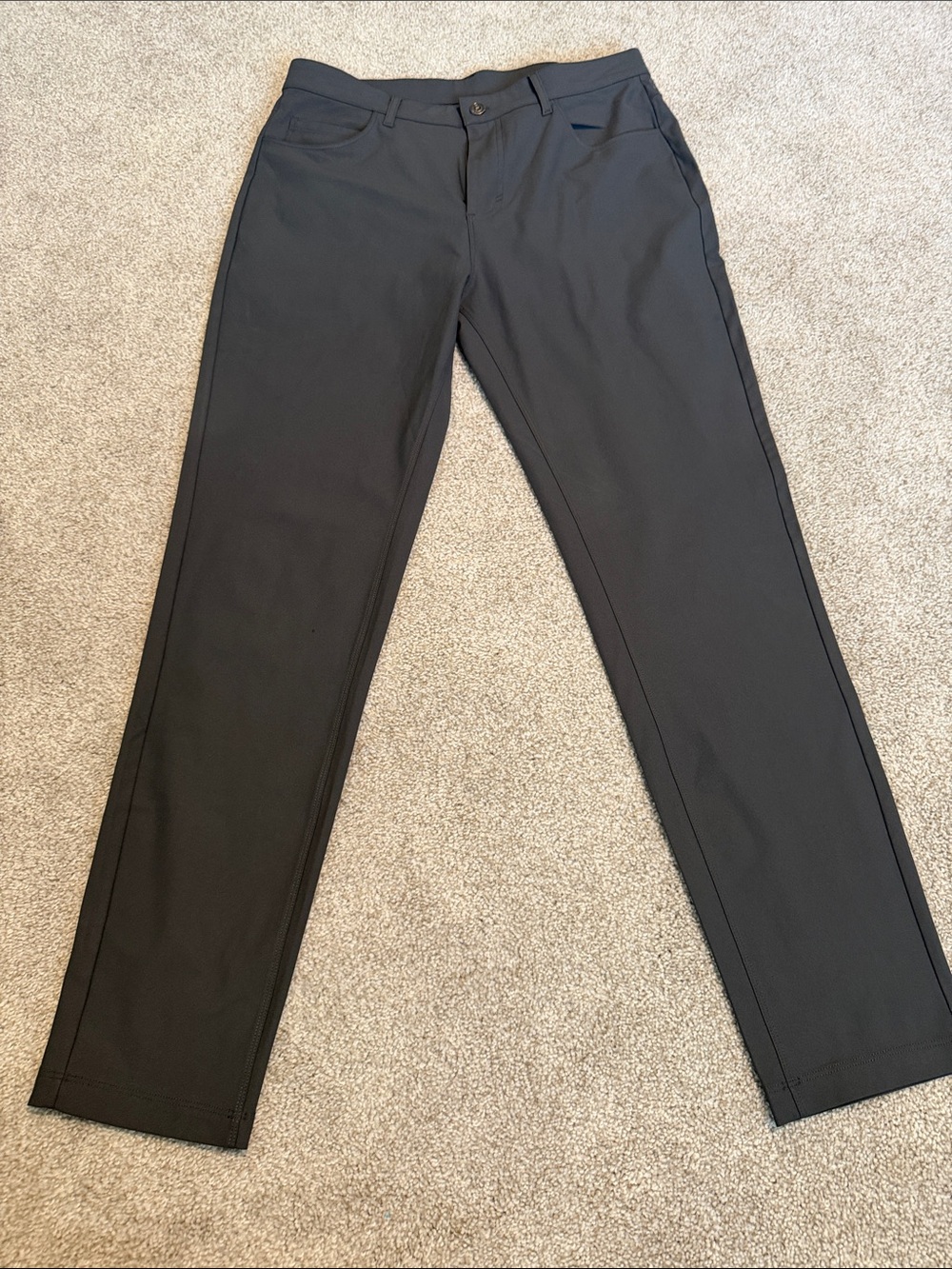 Fabletics Don 5-Pocket Pant (Slim Fit) - Dark Grey